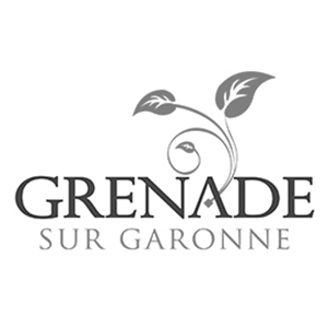 Logo de Grenade sur Garonne - version noir et blanc