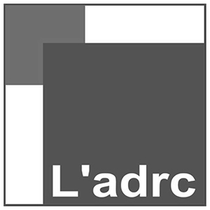 Logo L'adrc - version noir et blanc