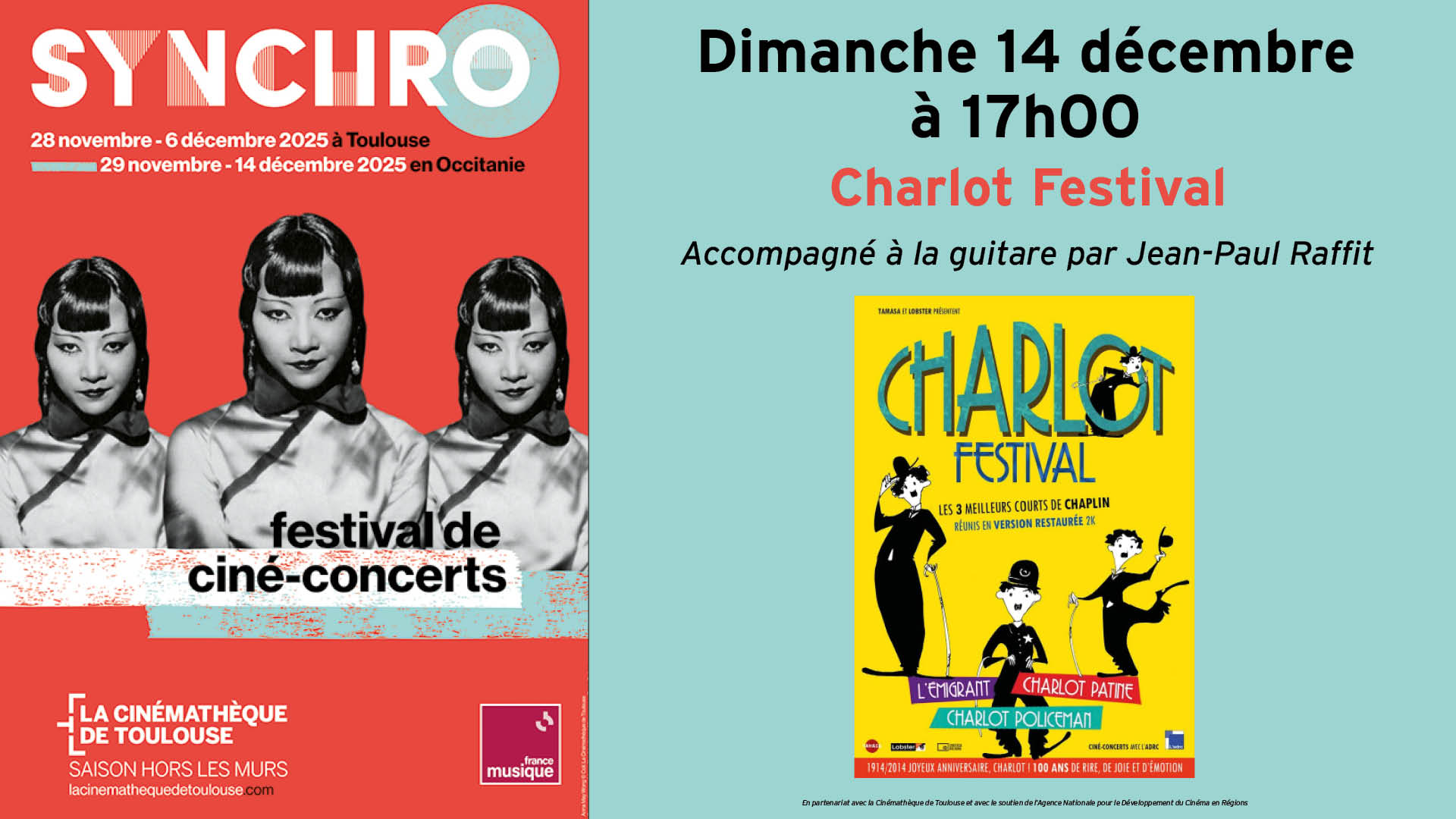 CSynchro Affiche Grenade Cinéma - Le Clap - ciné-club 15-25 ans